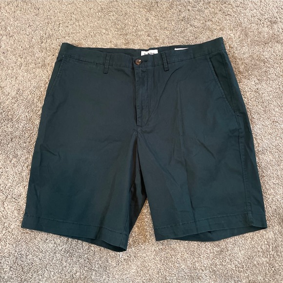 Goodfellow & Co Hunter Green Linden Shorts 9" Inseam Size 38 - Picture 1 of 2